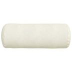 Cuscini a rullo 2 pcs Crema Ø 25 x 70 cm Tessuto in Cords