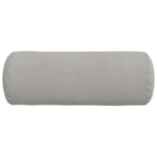 Cuscini a rullo 2 pcs Grigio chiaro Ø 25 x 70 cm
