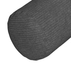 Cuscini a rullo 2 pcs Grigio scuro Ø 25 x 70 cm