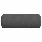Cuscini a rullo 2 pcs Grigio scuro Ø 25 x 70 cm
