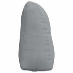 Cuscino per Schiena Grigio chiaro 45 x 24 x 50 cm Tessuto