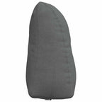 Cuscino per Schiena Grigio scuro 45 x 24 x 50 cm Tessuto