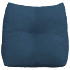Cuscino per Schiena Blu 45 x 24 x 50 cm Tessuto