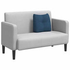 Cuscino per Schiena Blu 45 x 24 x 50 cm Tessuto