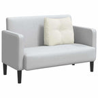 Cuscino per Schiena Crema 60 x 24 x 50 cm Velluto