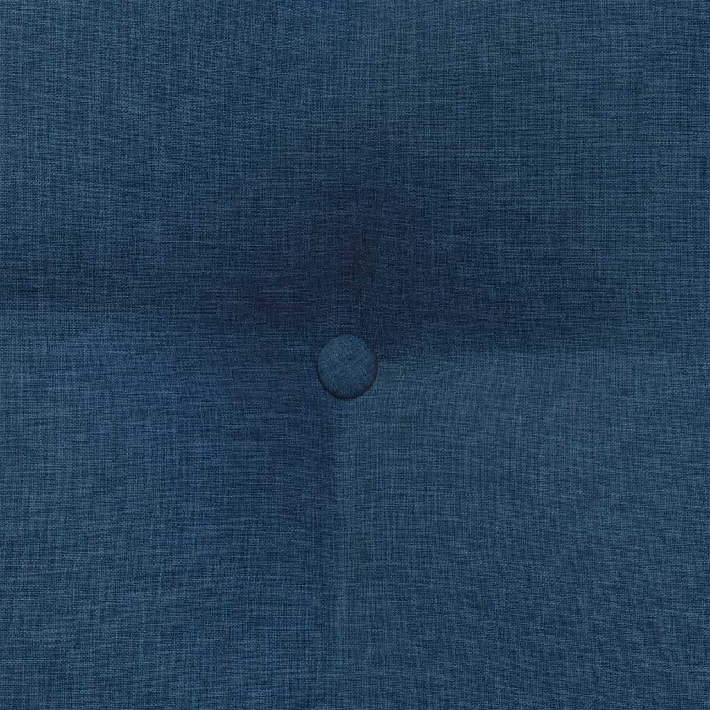 Cuscino per Schiena Blu 80 x 24 x 50 cm Tessuto