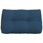 Cuscino per Schiena Blu 80 x 24 x 50 cm Tessuto