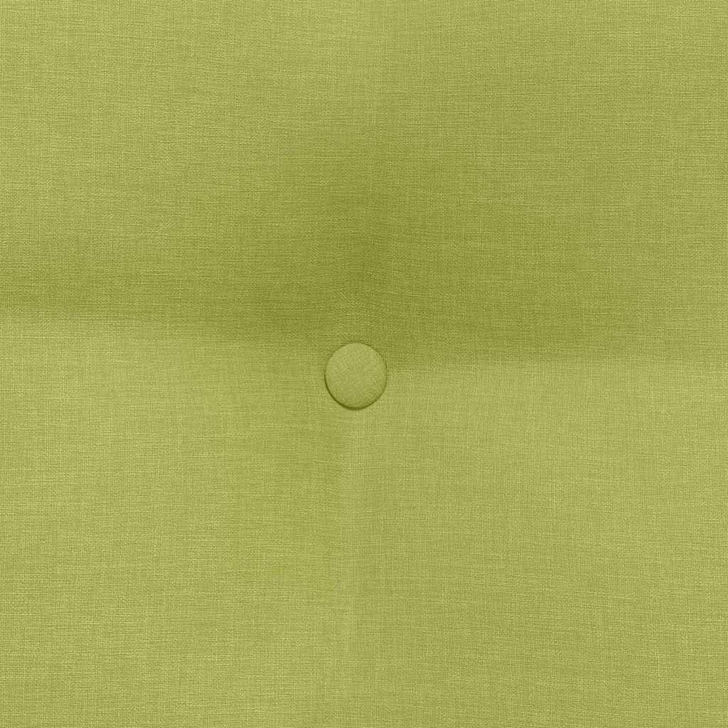 Cuscino per Schiena Verde chiaro 80 x 24 x 50 cm Tessuto