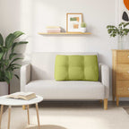 Cuscino per Schiena Verde chiaro 80 x 24 x 50 cm Tessuto