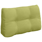 Cuscino per Schiena Verde chiaro 80 x 24 x 50 cm Tessuto