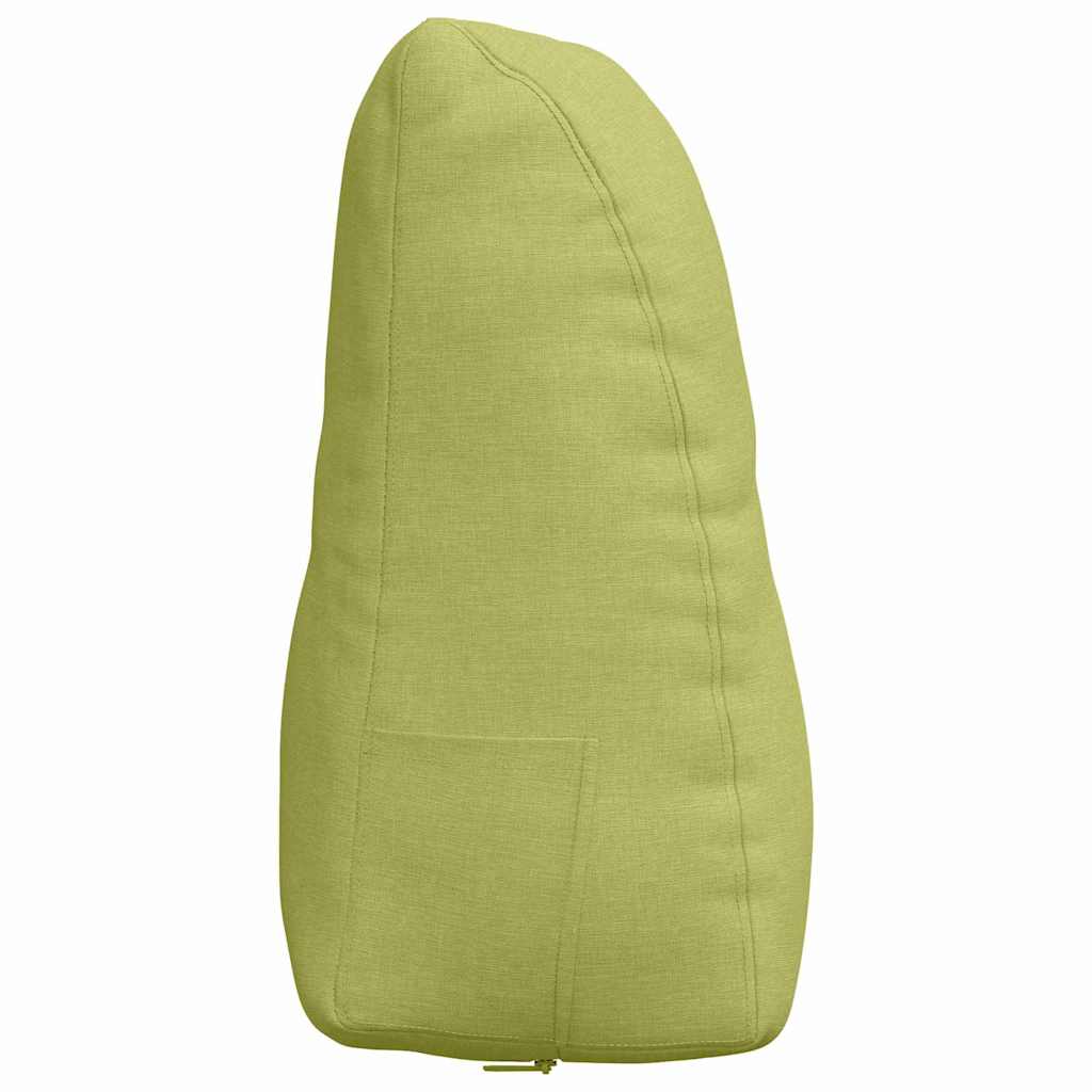 Cuscino per Schiena Verde chiaro 80 x 24 x 50 cm Tessuto