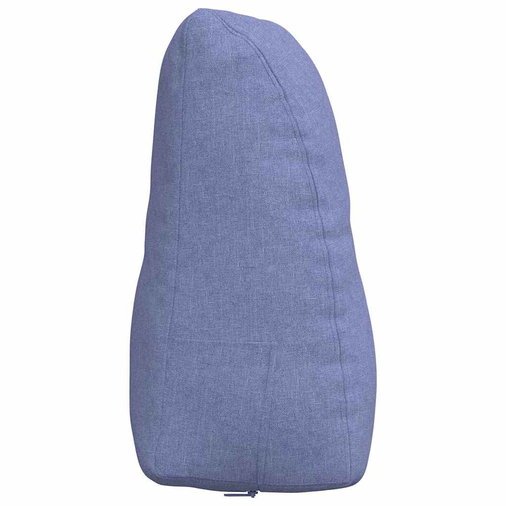 Cuscino per Schiena Blu jeans 80 x 24 x 50 cm Tessuto