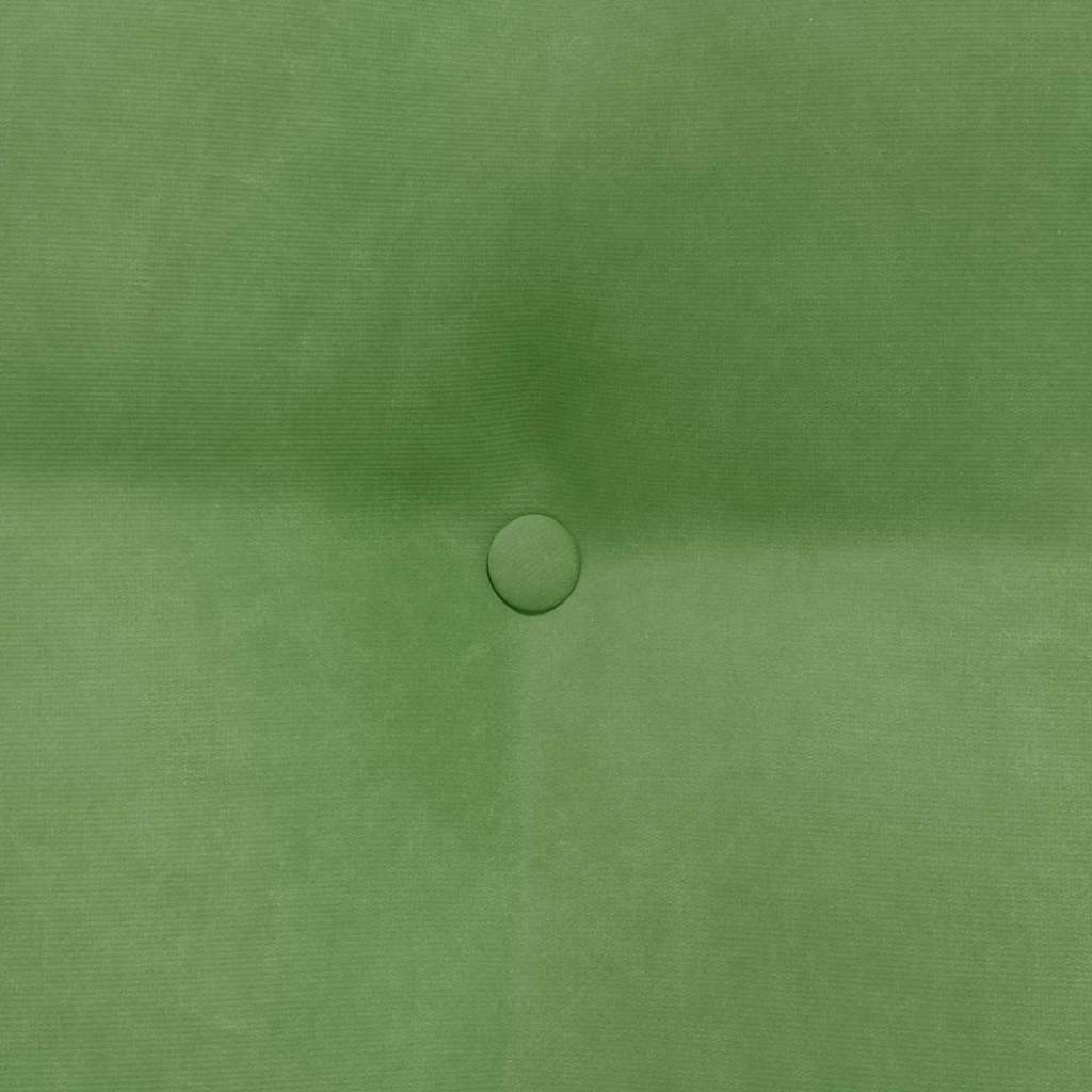 Cuscino per Schiena Verde chiaro 80 x 24 x 50 cm Velluto