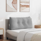 Cuscino per Schiena Grigio Nuvola 100 x 24 x 50 cm Tessuto