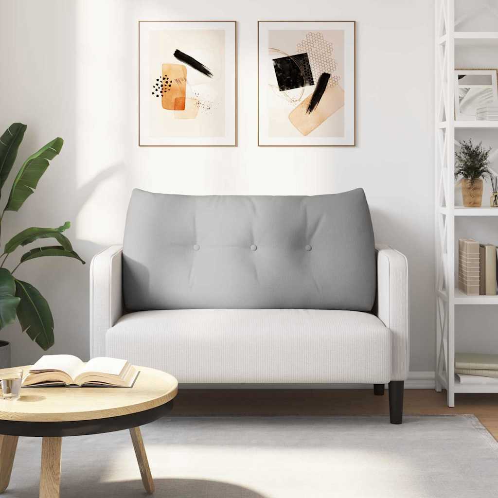 Cuscino per Schiena Grigio Nuvola 100 x 24 x 50 cm Tessuto