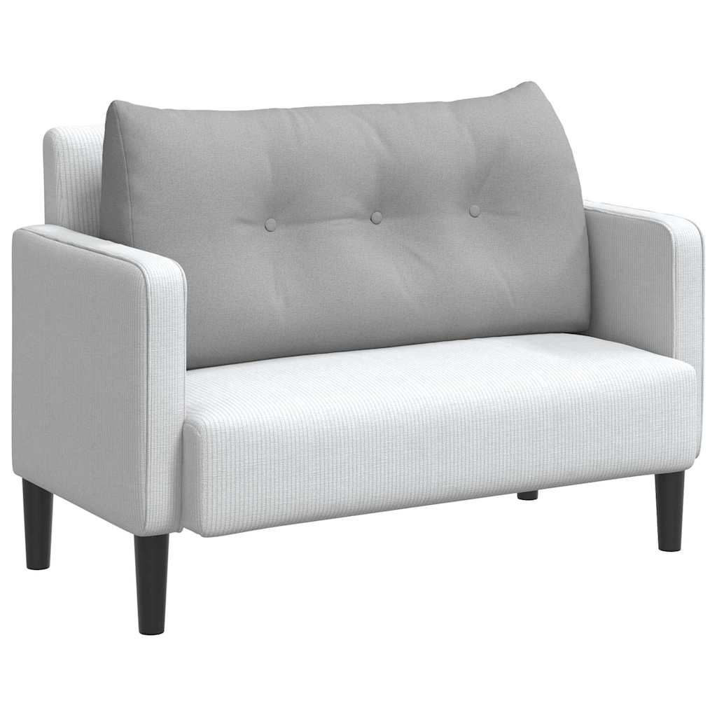 Cuscino per Schiena Grigio Nuvola 100 x 24 x 50 cm Tessuto