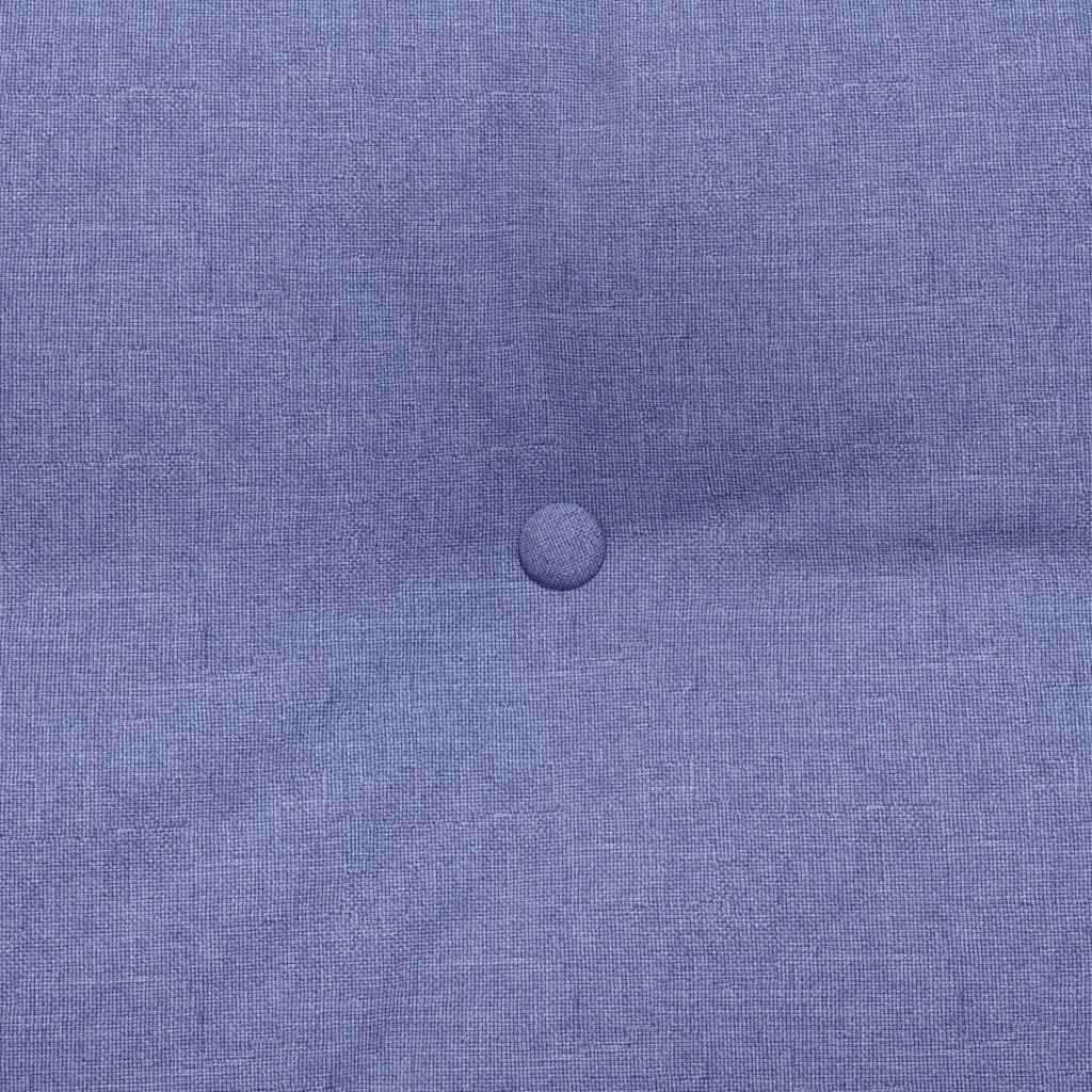 Cuscino per Schiena Blu jeans 100 x 24 x 50 cm Tessuto