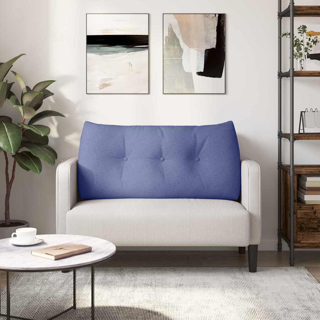 Cuscino per Schiena Blu jeans 100 x 24 x 50 cm Tessuto
