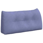 Cuscino per Schiena Blu jeans 100 x 24 x 50 cm Tessuto
