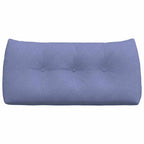 Cuscino per Schiena Blu jeans 100 x 24 x 50 cm Tessuto
