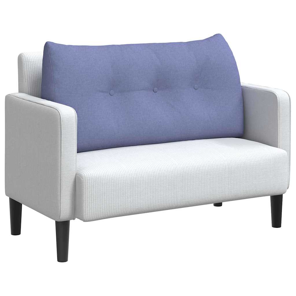 Cuscino per Schiena Blu jeans 100 x 24 x 50 cm Tessuto