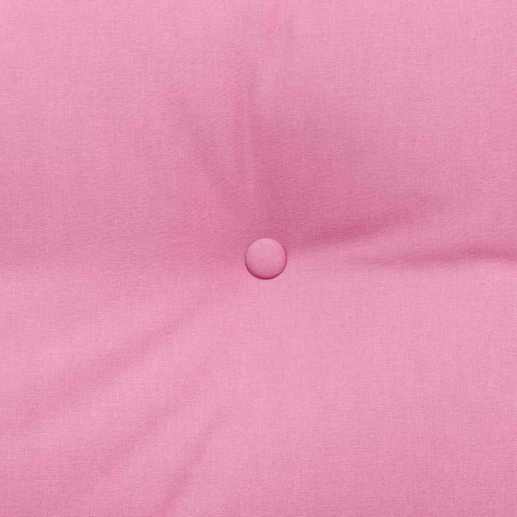 Cuscino per Schiena Rosa 100 x 24 x 50 cm Tessuto