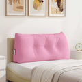 Cuscino per Schiena Rosa 100 x 24 x 50 cm Tessuto