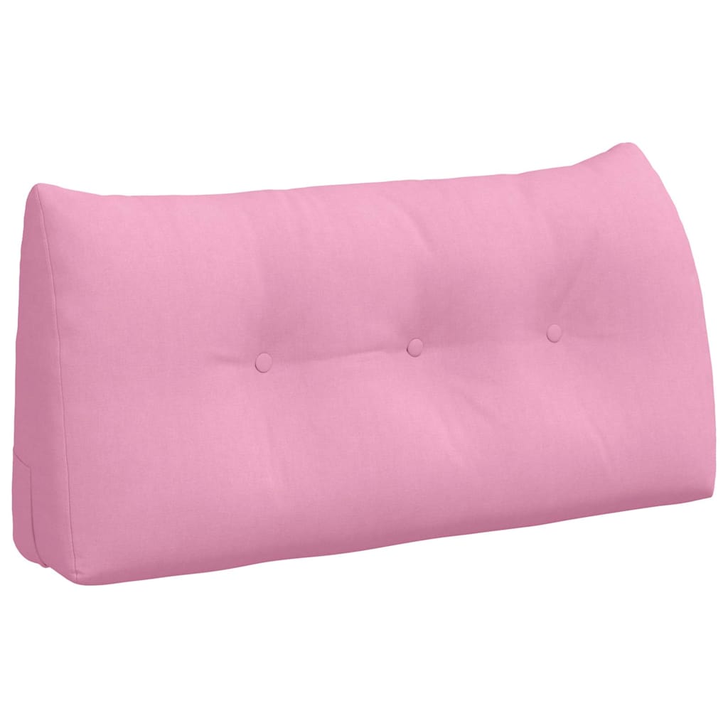 Cuscino per Schiena Rosa 100 x 24 x 50 cm Tessuto