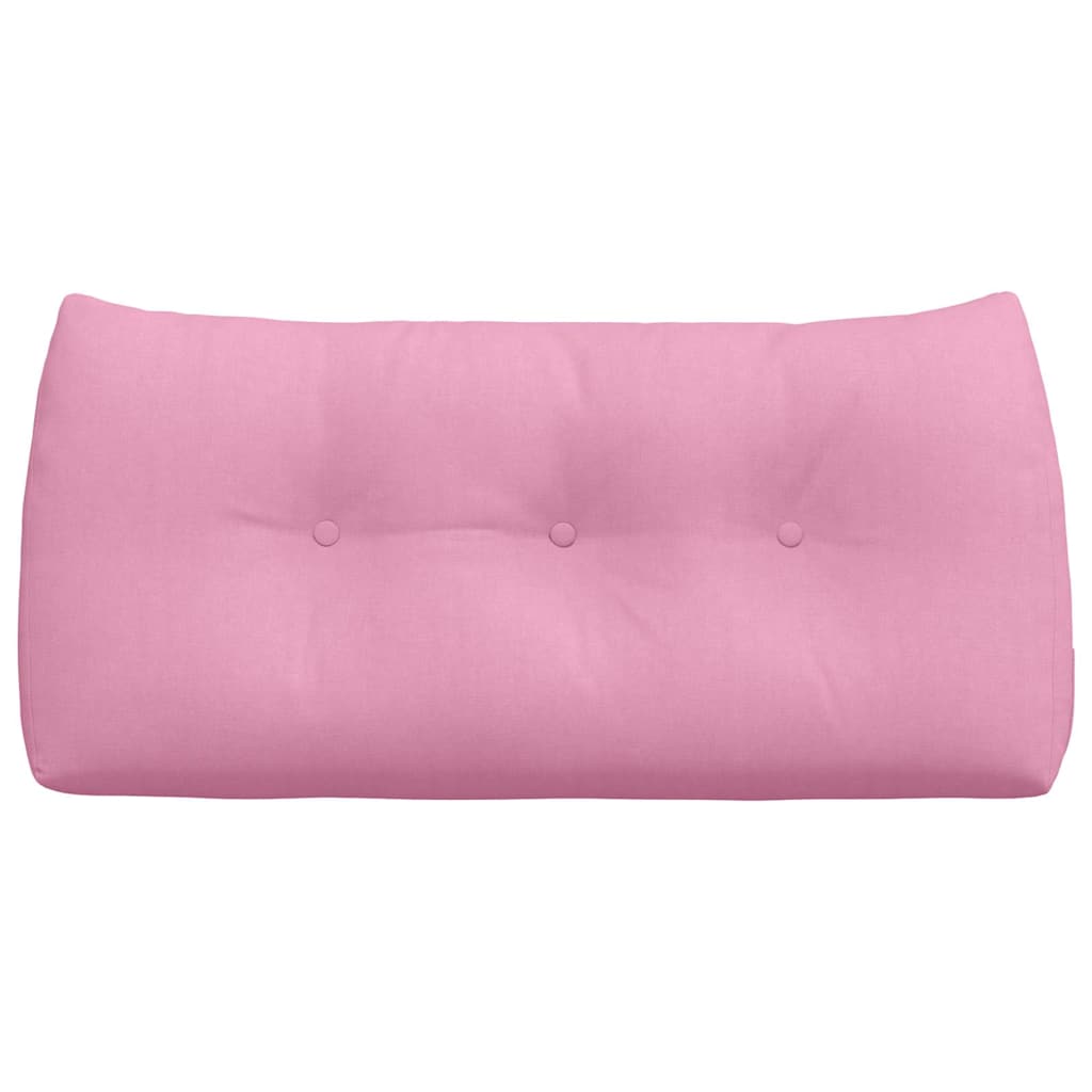Cuscino per Schiena Rosa 100 x 24 x 50 cm Tessuto