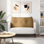 Cuscino per Schiena Marrone 100 x 24 x 50 cm Velluto