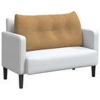 Cuscino per Schiena Marrone 100 x 24 x 50 cm Velluto