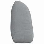 Cuscino per Schiena Grigio chiaro 120 x 24 x 50 cm Tessuto