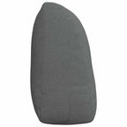 Cuscino per Schiena Grigio scuro 120 x 24 x 50 cm Tessuto