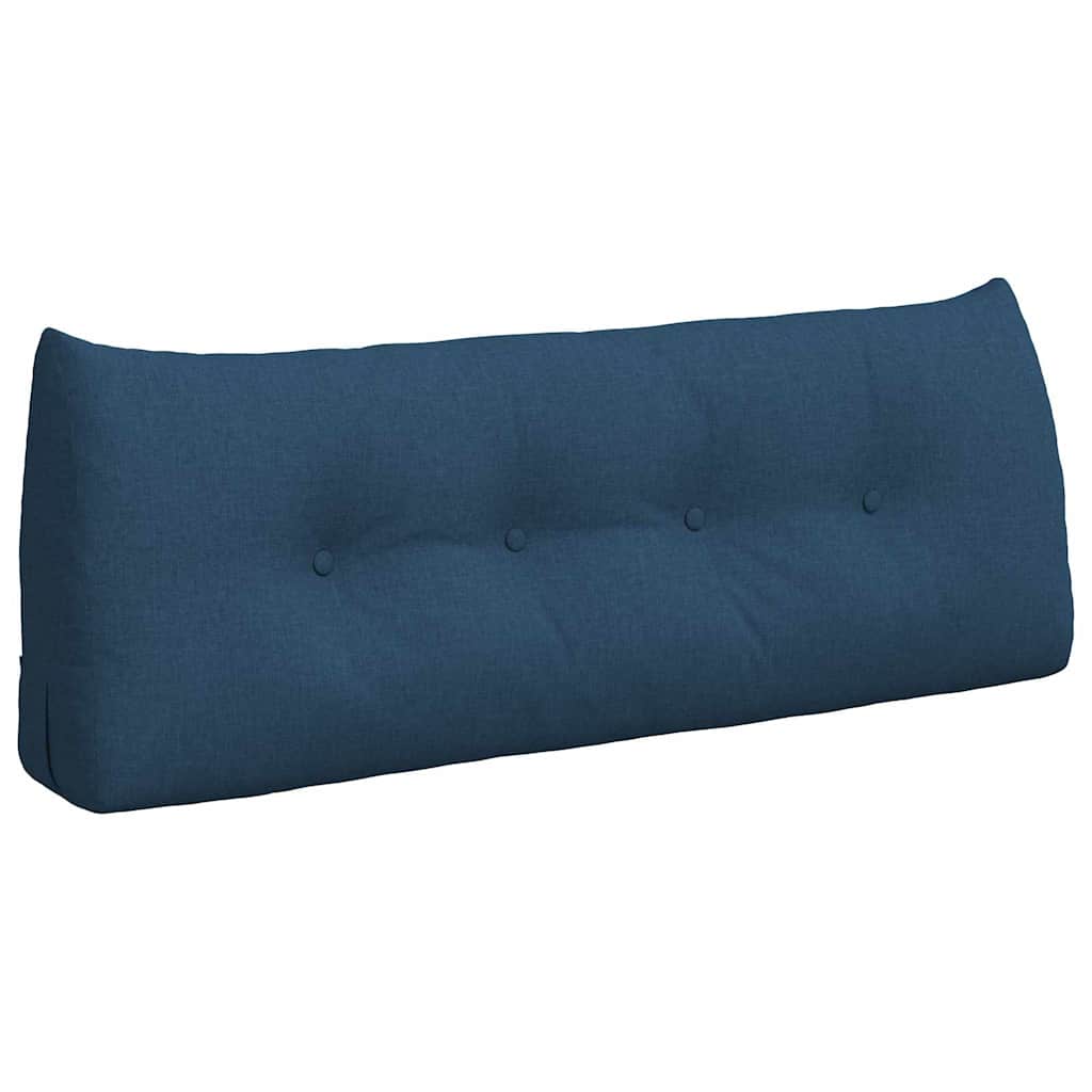Cuscino per Schiena Blu 120 x 24 x 50 cm Tessuto