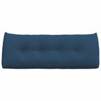 Cuscino per Schiena Blu 120 x 24 x 50 cm Tessuto