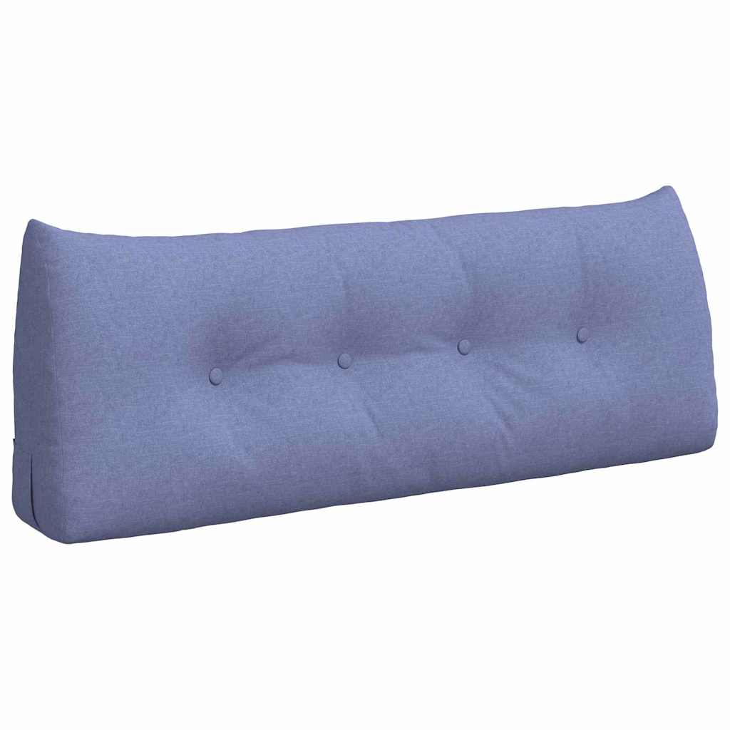 Cuscino per Schiena Blu jeans 120 x 24 x 50 cm Tessuto