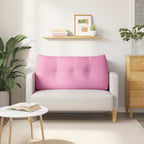 Cuscino per Schiena Rosa 120 x 24 x 50 cm Tessuto