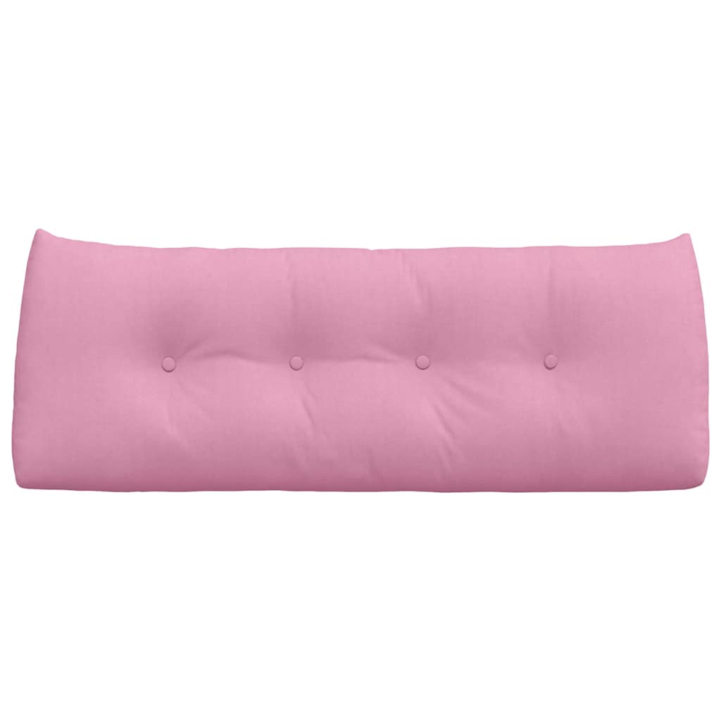 Cuscino per Schiena Rosa 120 x 24 x 50 cm Tessuto