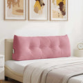 Cuscino per Schiena Rosa 120 x 24 x 50 cm Velluto