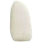 Cuscino per Schiena Crema 120 x 24 x 50 cm Velluto