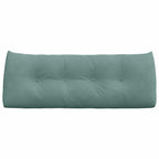 Cuscino per Schiena Verde Mare 120 x 24 x 50 cm Velluto