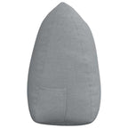 Cuscino per Schiena Grigio chiaro 140 x 24 x 50 cm Tessuto