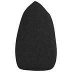 Cuscino per Schiena Nero 140 x 24 x 50 cm Tessuto