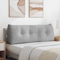 Cuscino per Schiena Grigio Nuvola 140 x 24 x 50 cm Tessuto