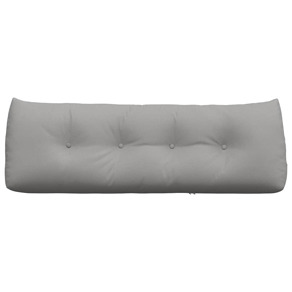 Cuscino per Schiena Grigio Nuvola 140 x 24 x 50 cm Tessuto