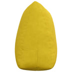 Cuscino per Schiena Giallo 140 x 24 x 50 cm Velluto