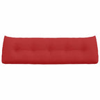 Cuscino per Schiena Rosso 160 x 24 x 50 cm Tessuto