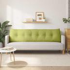 Cuscino per Schiena Verde chiaro 180 x 24 x 50 cm Tessuto