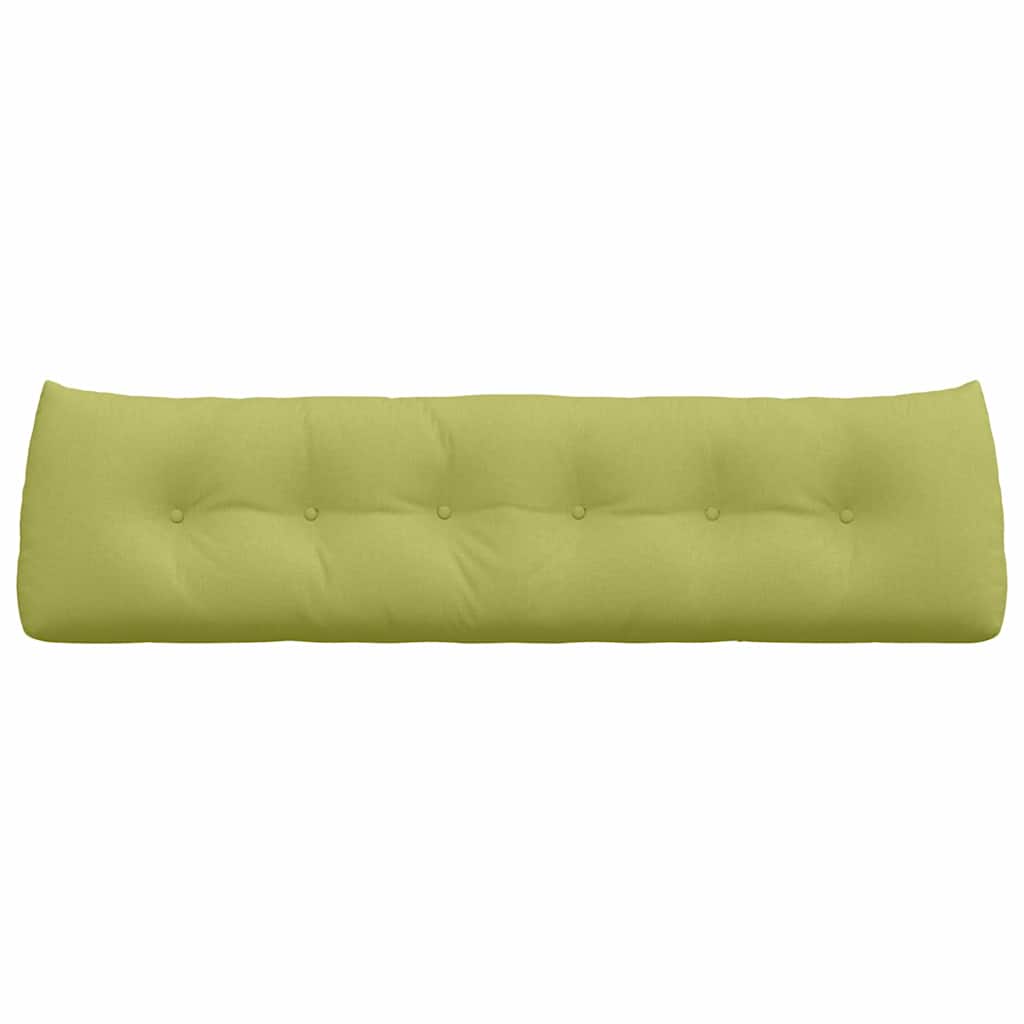 Cuscino per Schiena Verde chiaro 180 x 24 x 50 cm Tessuto