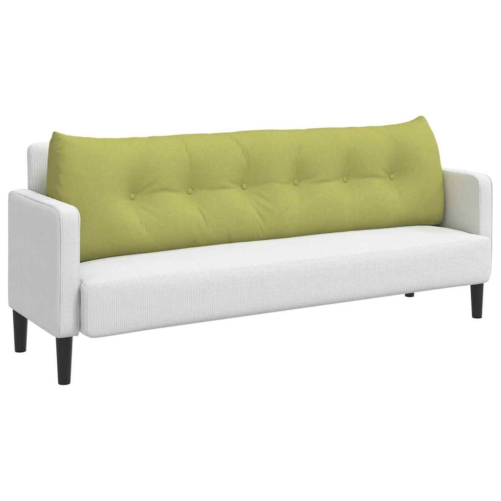 Cuscino per Schiena Verde chiaro 180 x 24 x 50 cm Tessuto